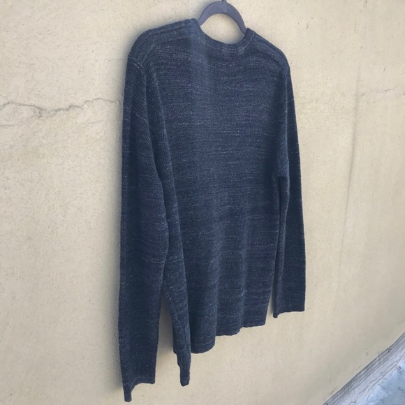 Mens Michael Kors Waffle Knit Crewneck Sweater - Picture 5 of 8